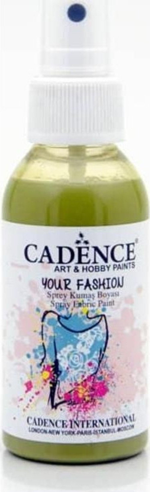 Your Fashion Sprey Kumaş Boyası 100 ml. 1122 KOYU KİWİ