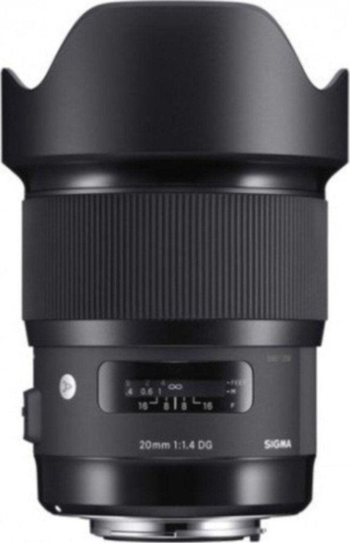 20Mm F/1.4 Dg Hsm Art Lens (Canon Uyumlu) Siyah