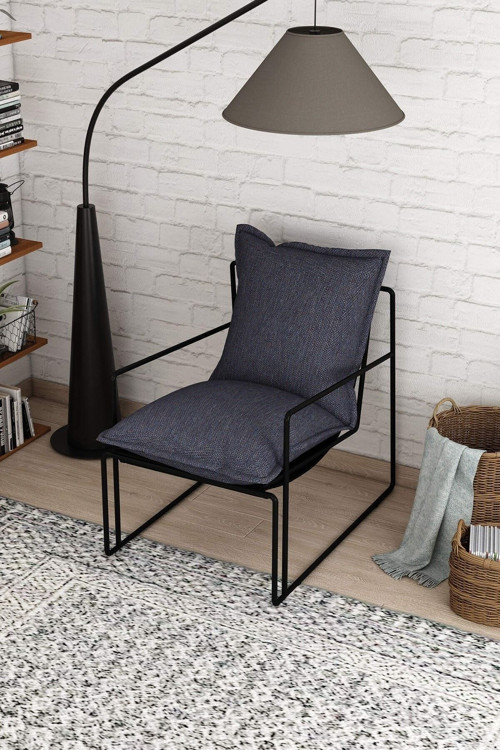 Palermo Lacivert Renk Berjer Cpt8257-95 65 x 95