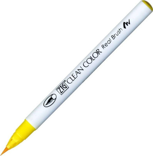 Clean Color Real Brush Fırça Uçlu Marker Kalem 050 Yellow