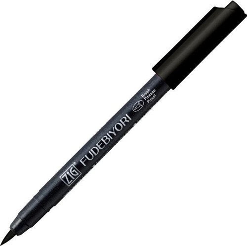Fudebiyori Brush Pen Fırça Uçlu Kalem 10 BLACK