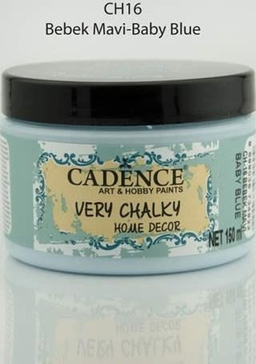 Very Chalky Home Decor Mobilya Boyası 150 ml. CH-16 BEBEK MAVİ