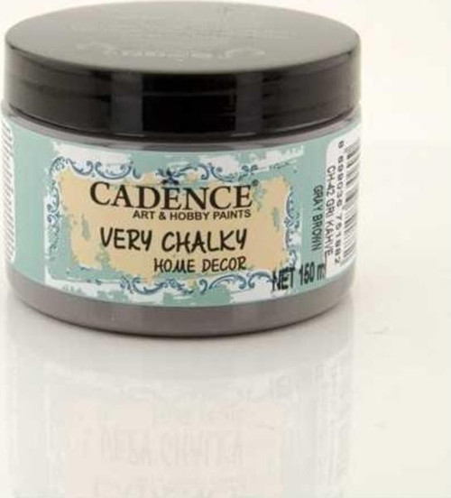 Very Chalky Home Decor Mobilya Boyası 150 ml. CH-42 GRİ KAHVE