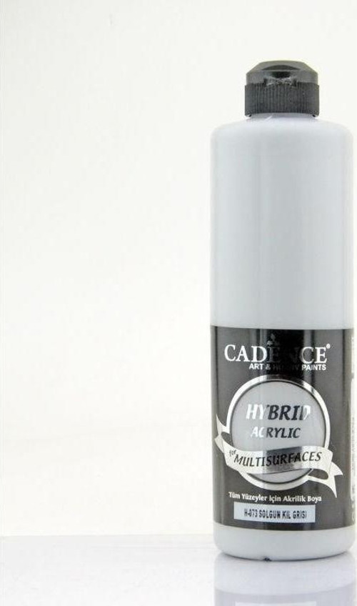 Hybrid Multisurface Akrilik Boya 500 ml. H-073 SOLGUN KİL GRİSİ
