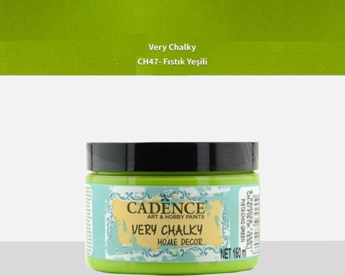 Very Chalky Home Decor Mobilya Boyası 150 ml. CH-47 FISTIK YEŞİLİ