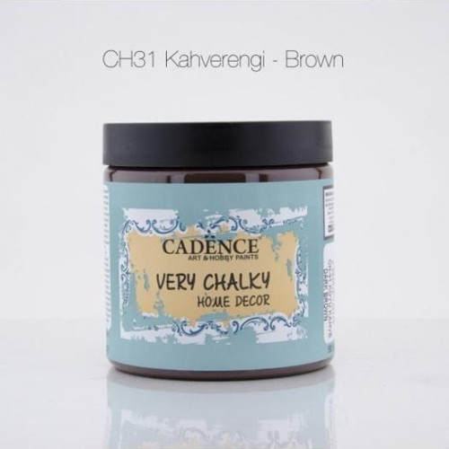 Very Chalky Home Decor Mobilya Boyası 500 ml. CH-31 KAHVERENGİ