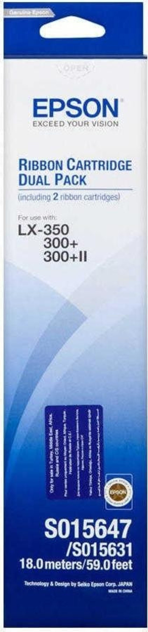 LX-350/C13S015647 Orjinal Şerit 2'Lİ Avantaj Paket LX-800