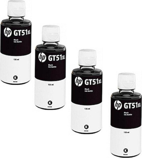 GT51XL Siyah Orjinal Mürekkep Kartuş 4'lü Avantaj Paket Z4B53a