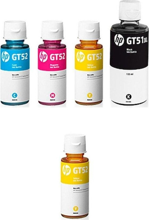 GT51XL Orjinal Mürekkep Kartuş Takımı +1 Sarı Hediyeli 316