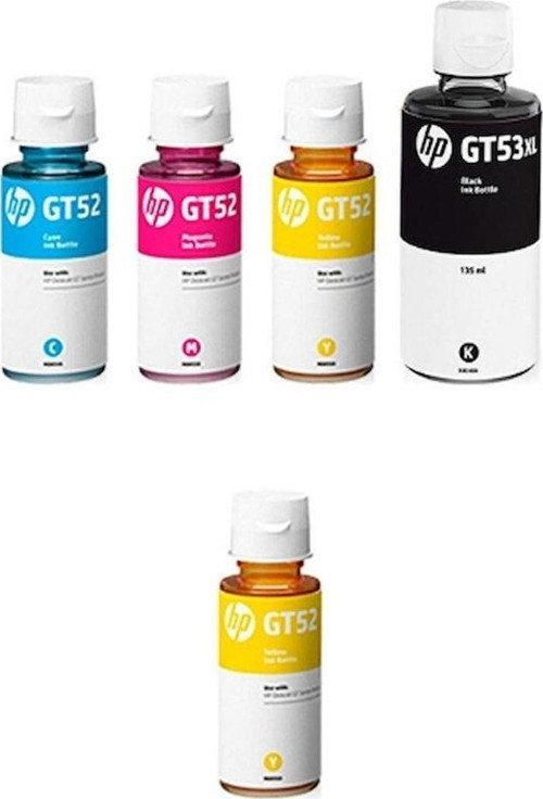 GT53XL Orjinal Mürekkep Kartuş Takımı +1 Sarı Hediyeli 4QA85a
