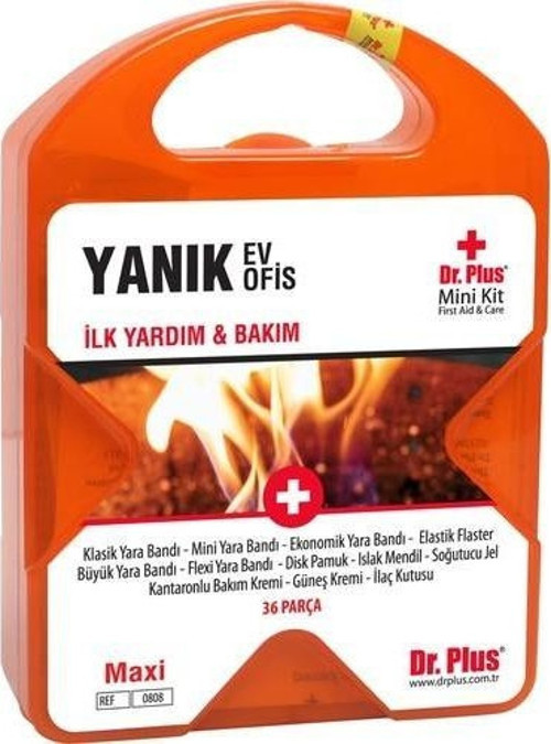 İlk Yardım Çantası Yanık Ev Ofis Mini Kit