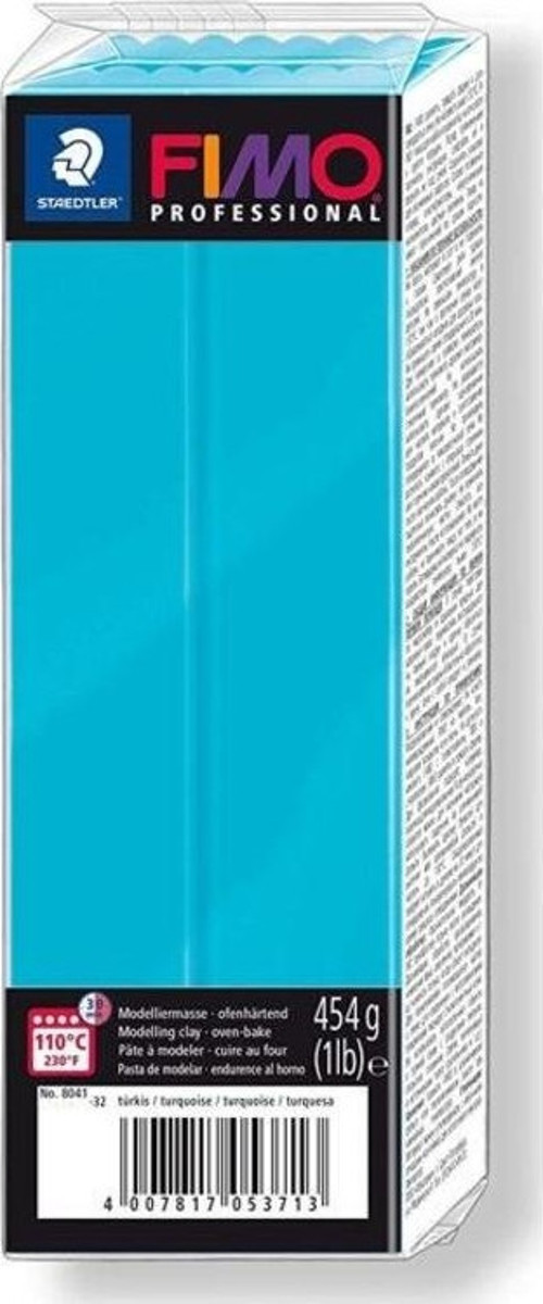 Fimo Professional Polimer Kil 454 gr. 32 Turkuaz