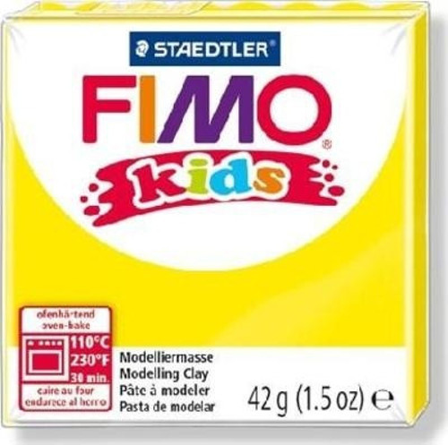 Fimo Kids Yumuşak Polimer Kil 42 gr 1 Yellow