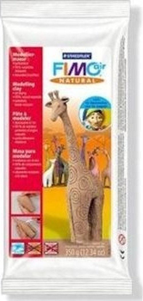 Fimo Air Natural Ahşap Kokulu Modelleme Kili 350 gr. KUM