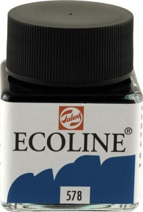 Ecoline Sıvı Suluboya 30 ml. 578 Sky Blue Cyan