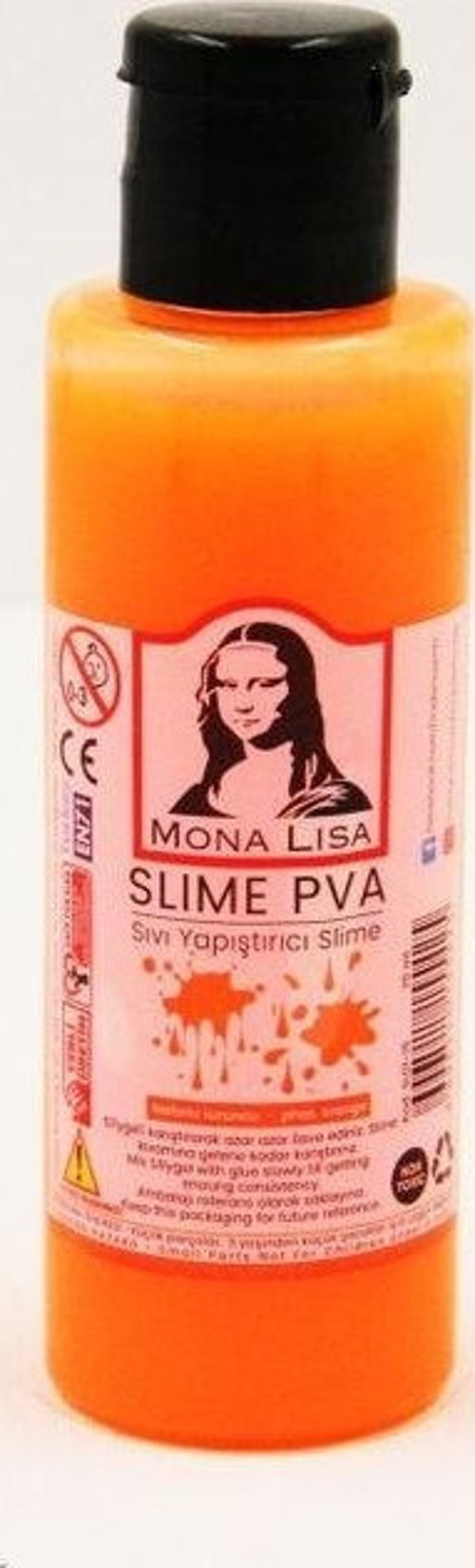 Mona Lisa Slime Jeli 70 ml. Fosforlu Turuncu