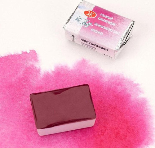 White Nights Tam Tablet Sulu Boya 324 Quinocridone Rose