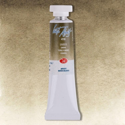 White Nights Tüp Sulu Boya 10 ml. 418 Umber