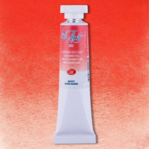 White Nights Tüp Sulu Boya 10 ml. 302 Cadmium Red Light