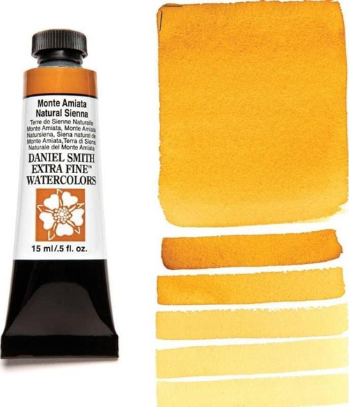 Extra Fine Tüp Suluboya 15 ml Seri 1 Monte Amiata Natural Sienna