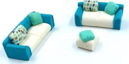 Maket 150 Ölçek Koltuk Takımı 3 Parça Nsf-218