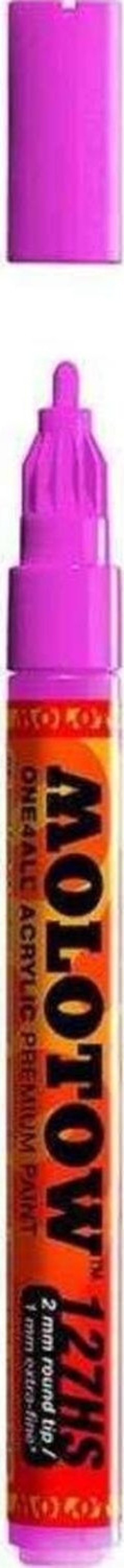 127Hs One4All Akrilik Marker Kalem 2 Mm Fluorescent Pink 200
