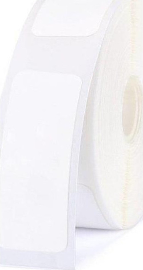 T12 x 40 mm 160 Adet Beyaz Etiket ( D11, D110, D101, H1S)
