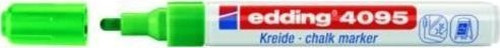 4095 Kara Tahta ve Cam için Likit Tebeşir Kalemi 3 mm Yuvarlak Uç YEŞİL