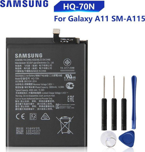 Samsung A11 SM-A115 Batarya Pil HQ-70N Ve Tamir Seti