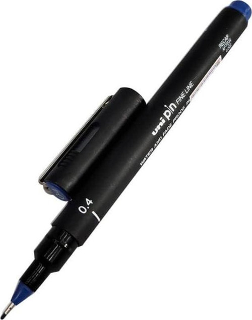 Pin 0.4 Teknik Çizim Kalemi Mavi