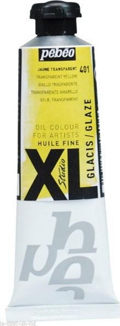Huile Fine XL Yağlı Boya 37 ml. GLAZE (Şeffaf) 401 Yellow