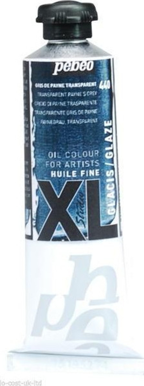 Huile Fine XL Yağlı Boya 37 ml. GLAZE (Şeffaf) 440 Paynes Grey