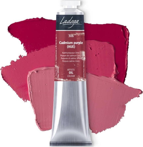 Ladoga Yağlı Boya 46 ml Cadmium Purple (Hue) 306