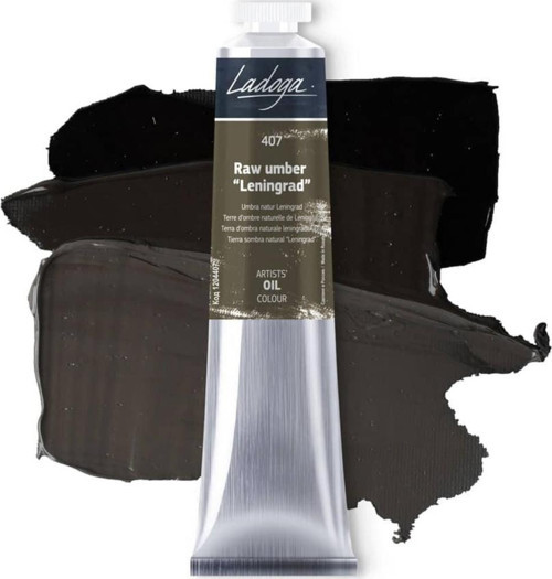 Ladoga Yağlı Boya 46 ml Raw Umber 407