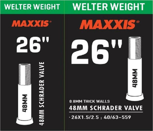26x1.5/2.5 48mm Kalın Sibop İç Lastik AV48