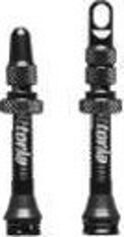 Tubeless Sibop 60mm Alüminyum 1 Çift Siyah