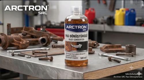 SRC Korozyon Pas Dönüştürücü ve Metal Astarı - 500 ML