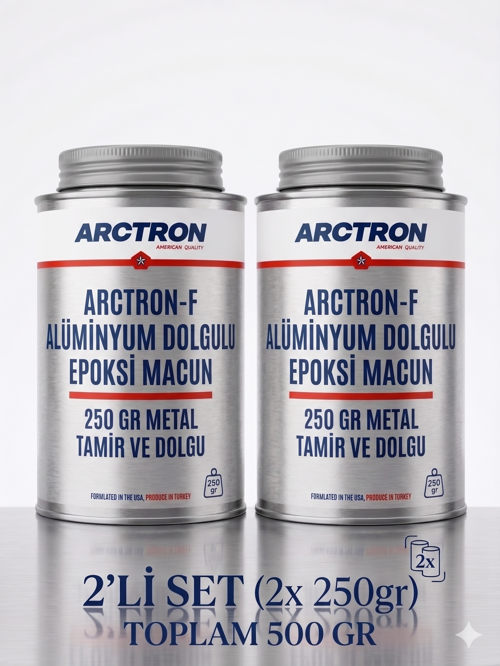 F Alüminyum Dolgulu Epoksi Macun 500 GR