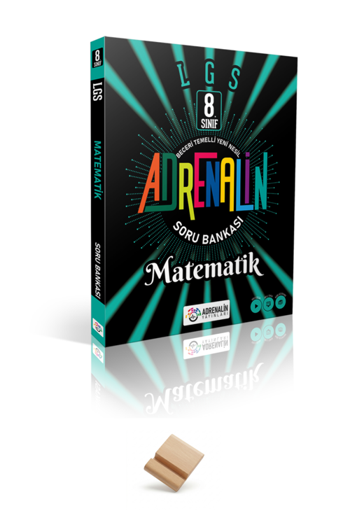 Adrenalin LGS 2027 8. Sınıf Matematik Soru Bankası + Telefon Standı