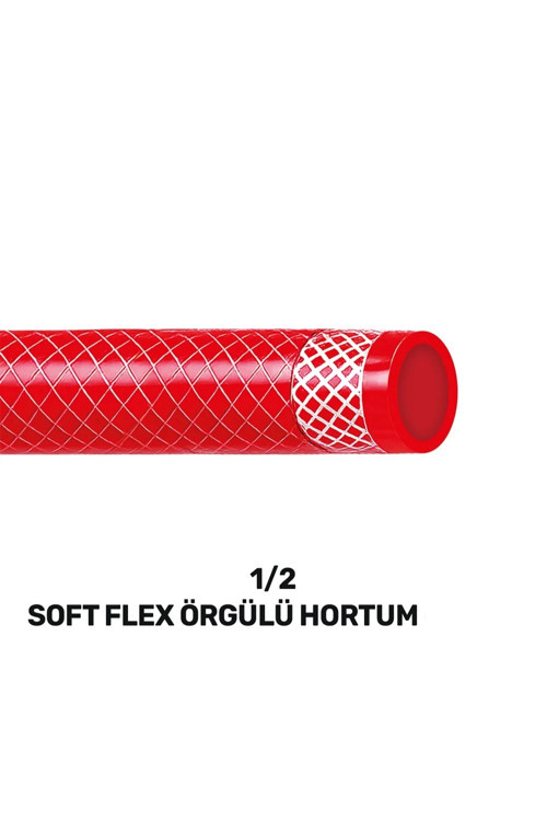 1/2 Softlex Örgülü Hortum 20 MT