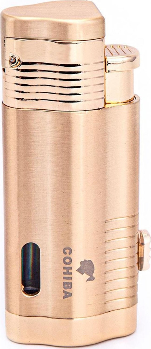 3 Torch Pürmüz Gold Metal Puro Çakmağı