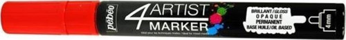 4Artist Oil Marker Yağlıboya Kalemi 4mm Yuvarlak Uç RED