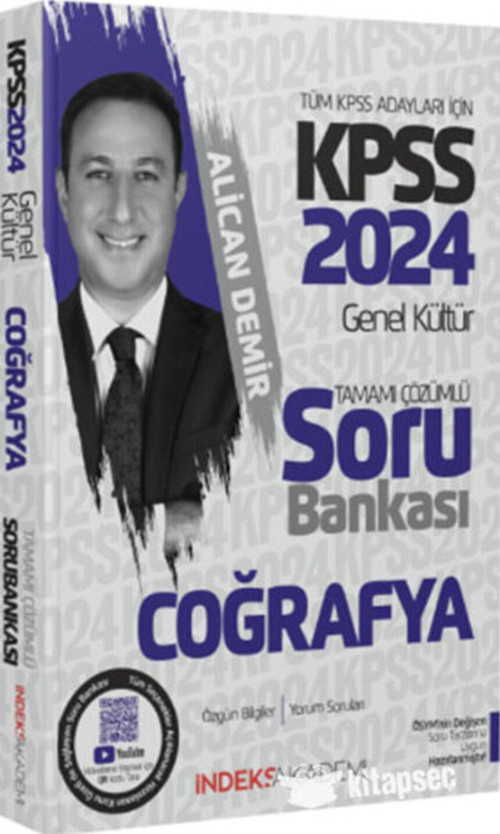 2024 KPSS Coğrafya Soru Bankası Çözümlü – Alican Demir