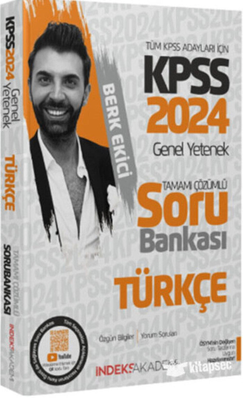 2024 KPSS Türkçe Soru Bankası Çözümlü – Berk Ekici