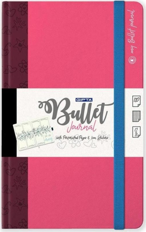 Bullet Journal Tarihsiz Ajanda 336 Sayfa Noktalı Krem Kağıt 13x21 cm.