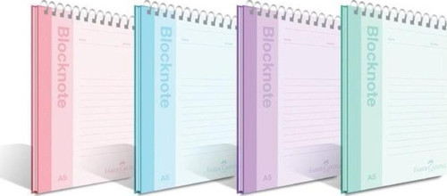 Bloknot Pastel Renk A5 80 yp. Çizgili
