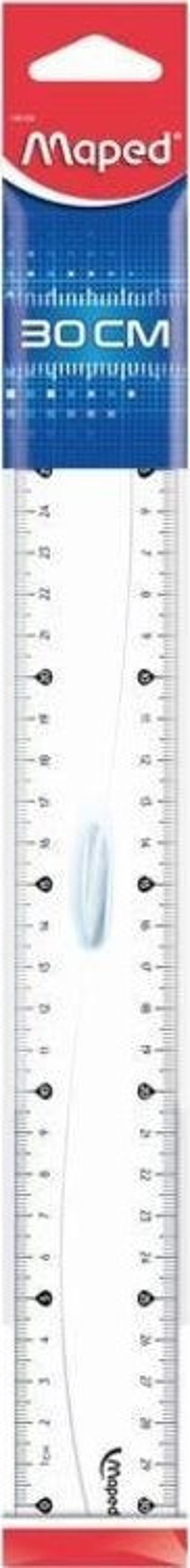 Plastik Cetvel 30 cm Ortadan Tutmalı 146109