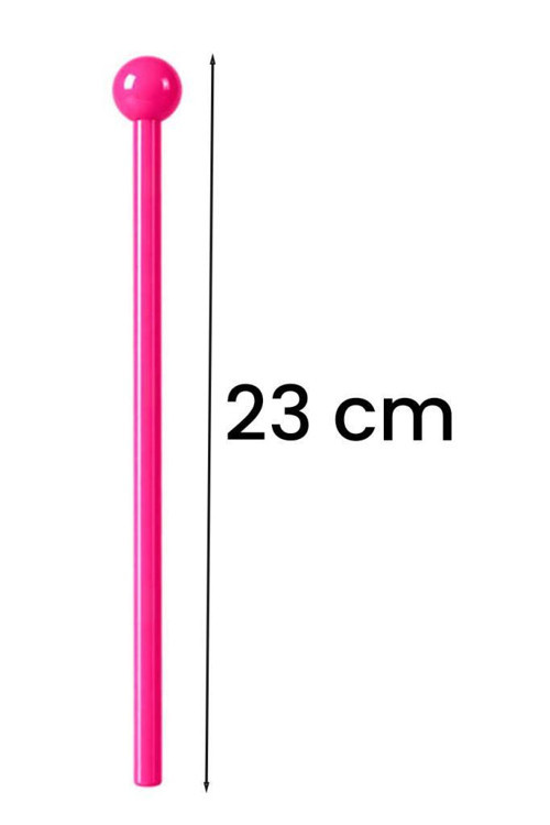 Orf-TFK-23PK 3X Pembe Çocuk Davulu Tokmağı 23 cm Ritim Çubuğu Örf Aleti (Karbon Fiber)