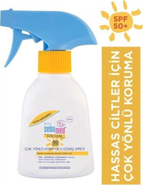 Çok Yönlü Koruyuculu Spf50 Bebek Güneş Spreyi 200 Ml