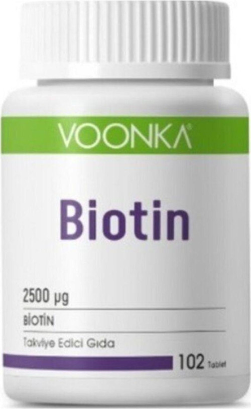 Biotin B7 Vitamini Içereren Takviye Edici Gıda 102 Kapsül